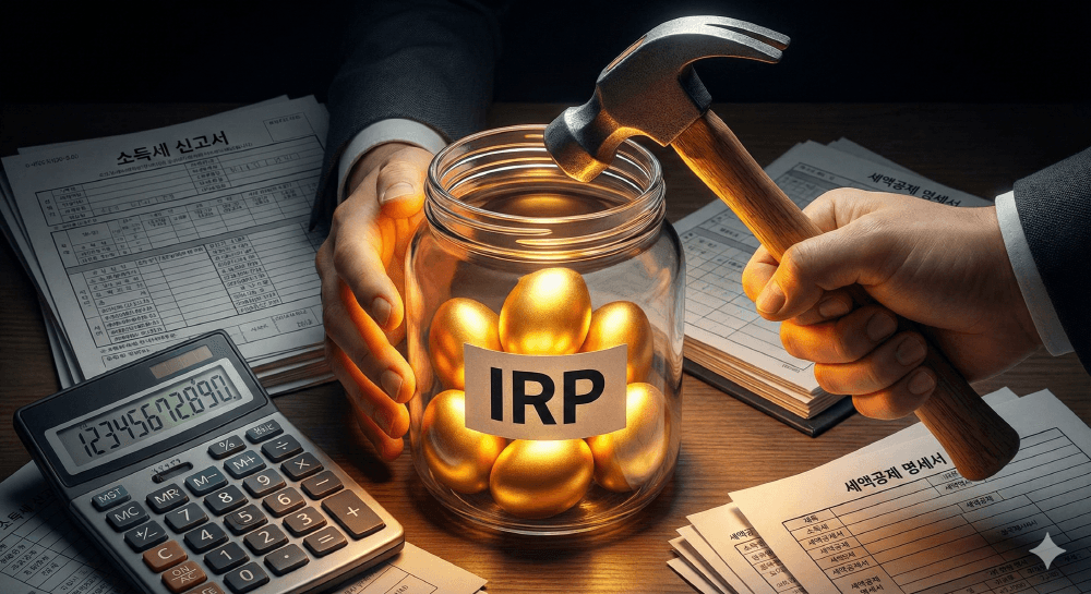2026년 퇴직금 IRP 계좌 해지 세금 폭탄 방어 및 퇴직소득세 절세 안내 이미지