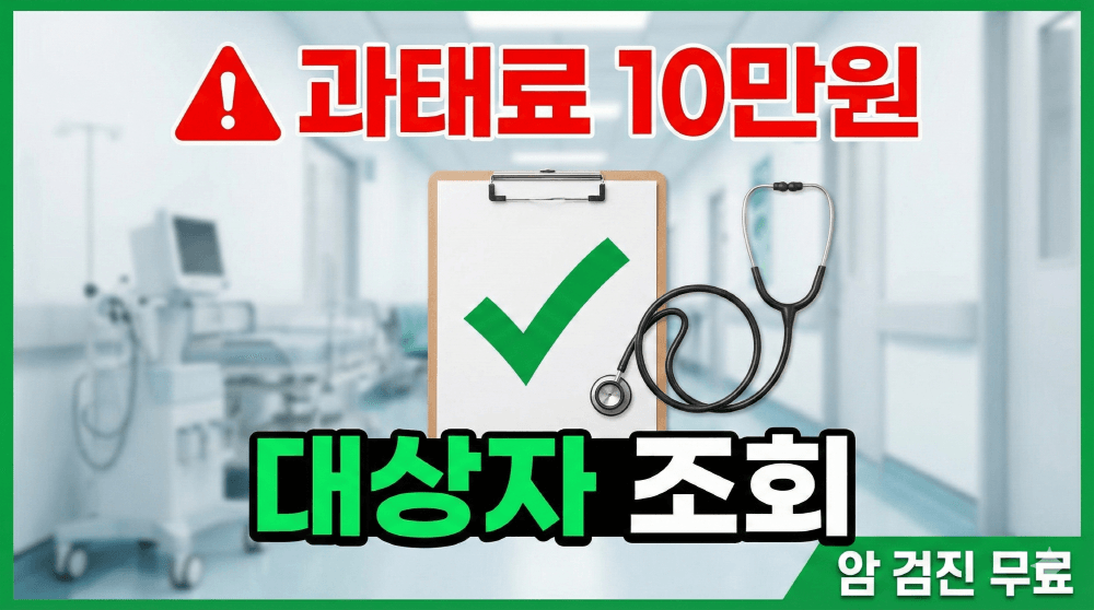 2026년 국가건강검진 짝수년생 대상 조회 및 과태료 방어 요약 썸네일