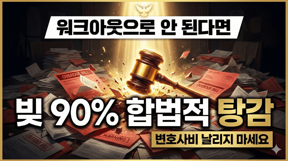 2026년 개인회생 신청자격 및 90% 탕감 최저생계비 계산 안내 이미지