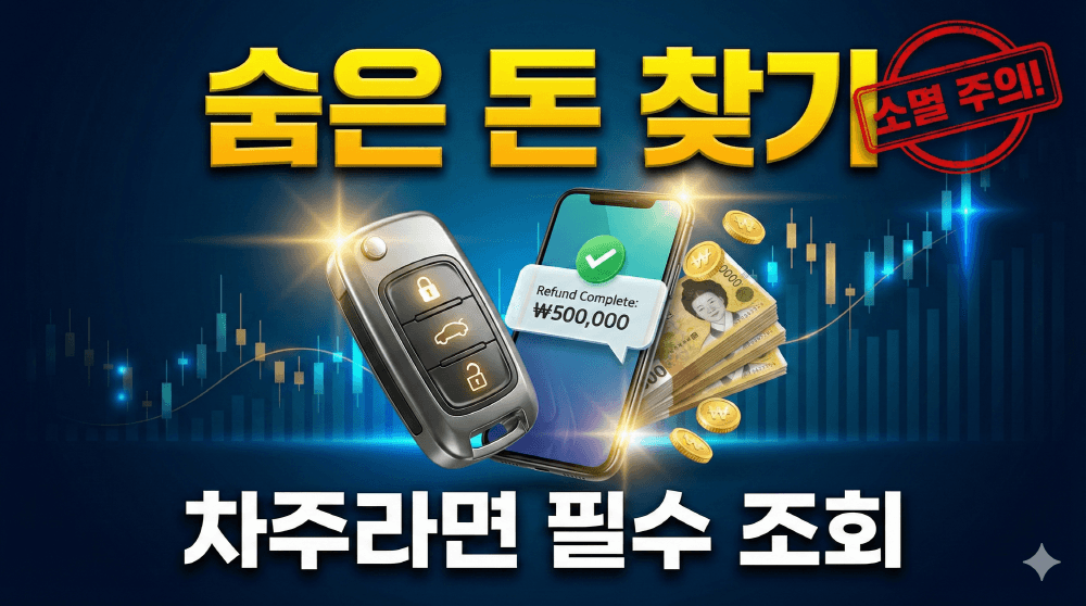 2026년 자동차 채권 미환급금 5분 조회 및 환급 수령 가이드 썸네일