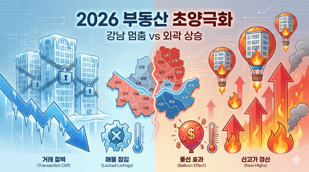 2026년 서울 아파트 매매 가격 전망 마용성 상승장 안내 이미지
