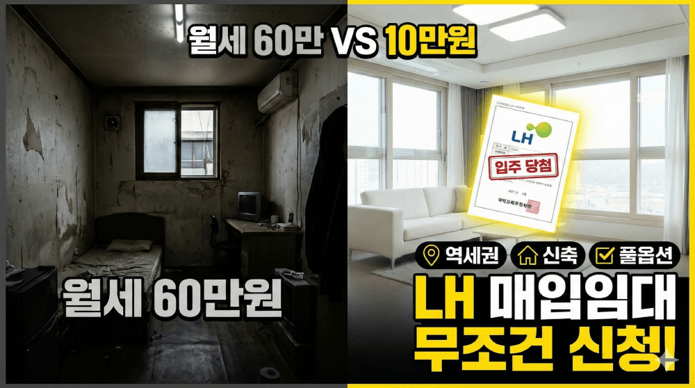 2026년 LH 청년매입임대주택 월세 10만 원 자격 및 신청 안내 이미지