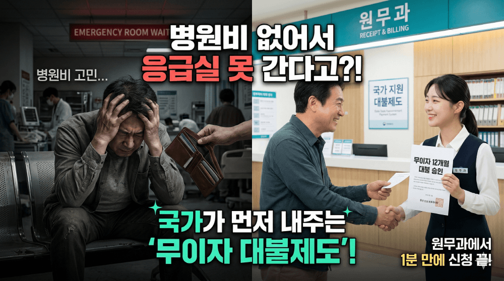 2026년 응급의료비 대불제도 응급실 무이자 할부 신청 요약 썸네일