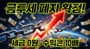 2026 금투세 폐지 확정의 나비효과: 국내 주식 & 배당 ETF 투자자, 세금 0원 세팅하고 수익률 극대화하는 법 ...