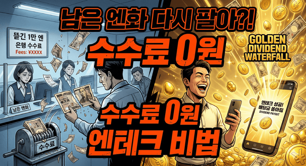 2026년 남은 엔화 일본 배당 ETF 투자 환차익 안내 이미지